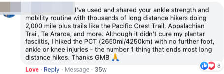 long distance hiking