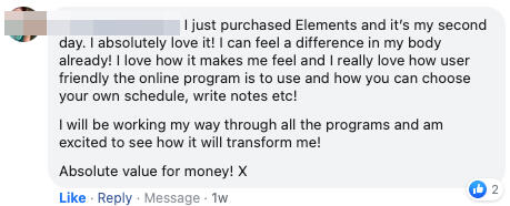 user friendly, and i love how it makes me feel