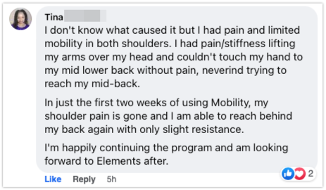 my shoulder pain is gone