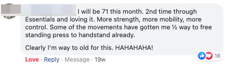 more strength, more mobility, more control